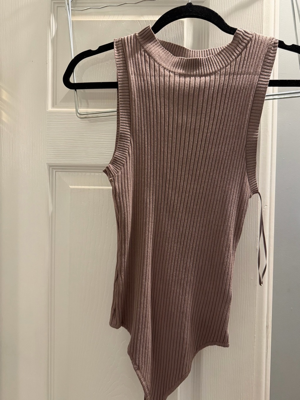 Altar'd State Ribbed Sleeveless Bodysuit